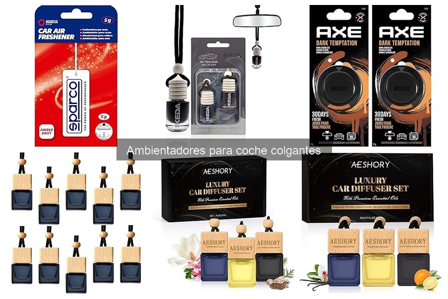 Mejores ambientadores colgantes para coches pequeños