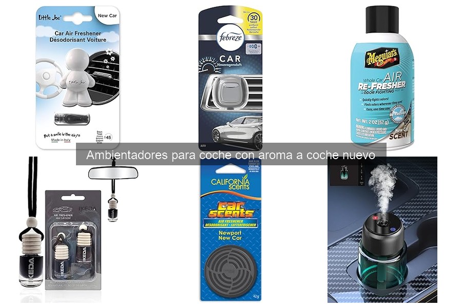 Mejores ambientadores de coche con aroma a coche nuevo
