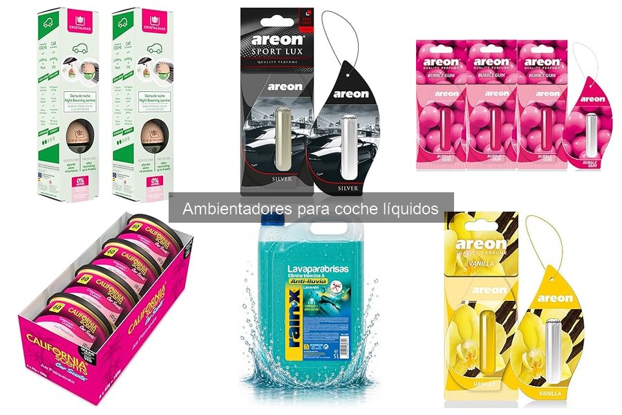 Mejores ambientadores líquidos para coche: ¡Compara y elige!