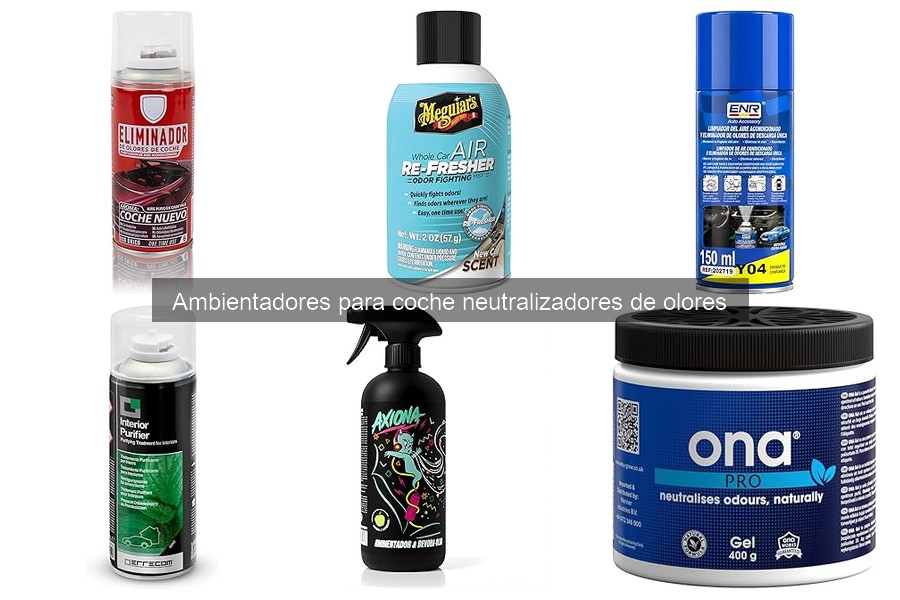 Mejores ambientadores para coche: comparativa y reseñas
