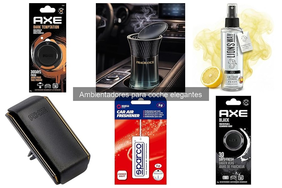 Mejores ambientadores para coche según estilo de interior
