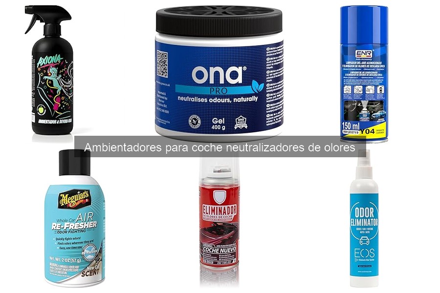 Mejores ambientadores para coche según tipo de vehículo