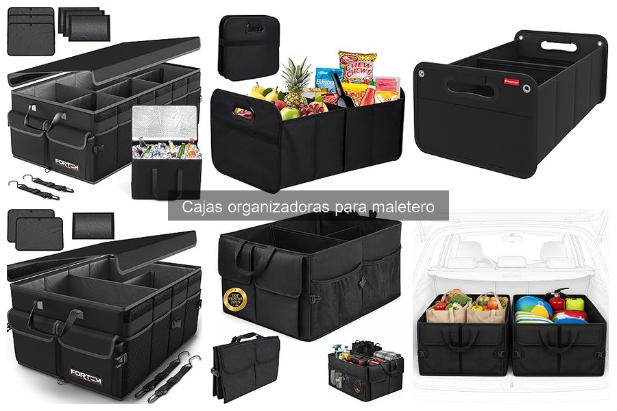 Mejores cajas organizadoras para maletero en 2023