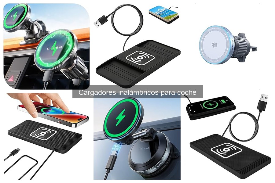 Mejores Cargadores Inalámbricos para Coche 2023: Comparativa