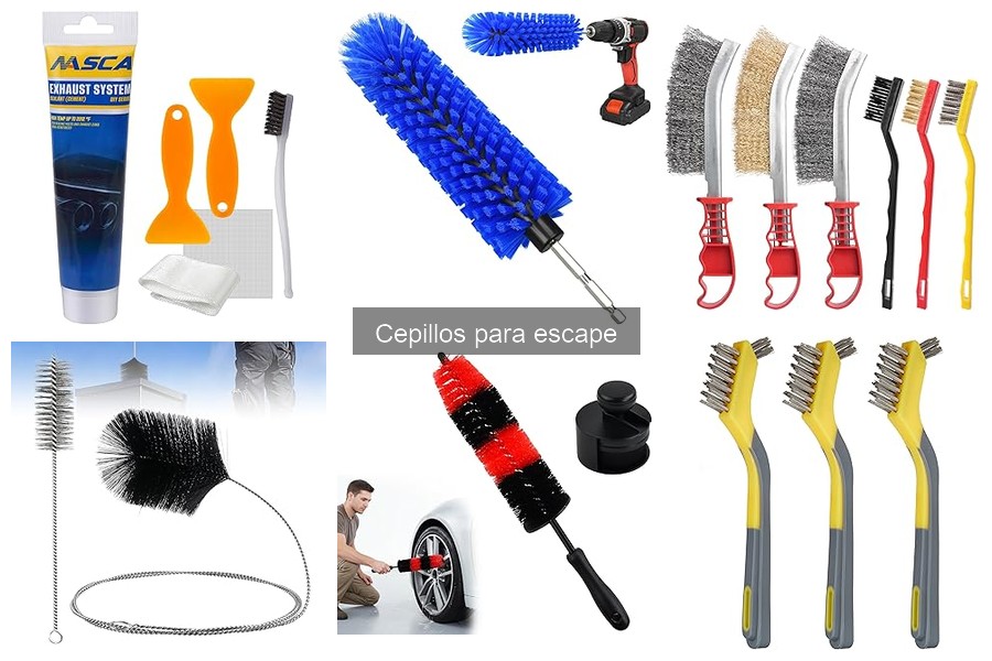 Mejores cepillos para escape de coches deportivos en 2023