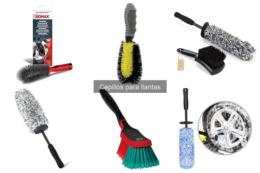 Mejores cepillos para llantas: comparativa de marcas