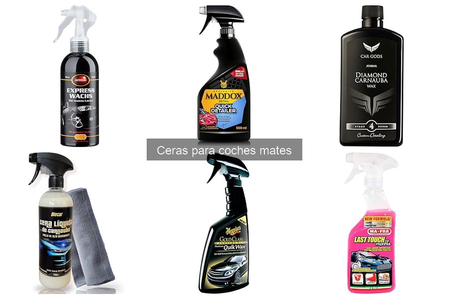Mejores ceras para coche mate: comparativa de productos