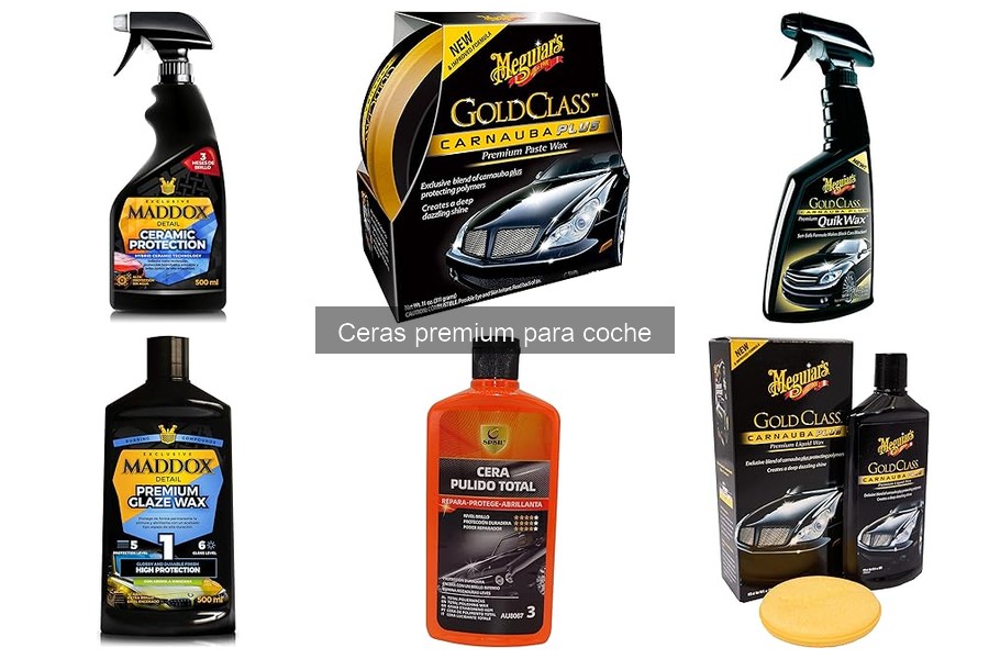 Mejores ceras premium para coches en 2023: comparativa