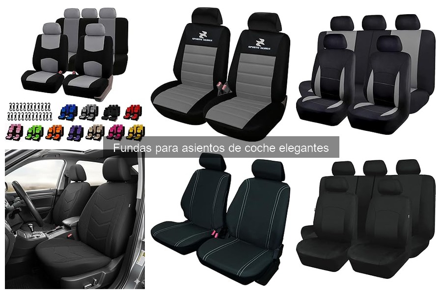 Mejores fundas elegantes para asientos de SUV en 2023
