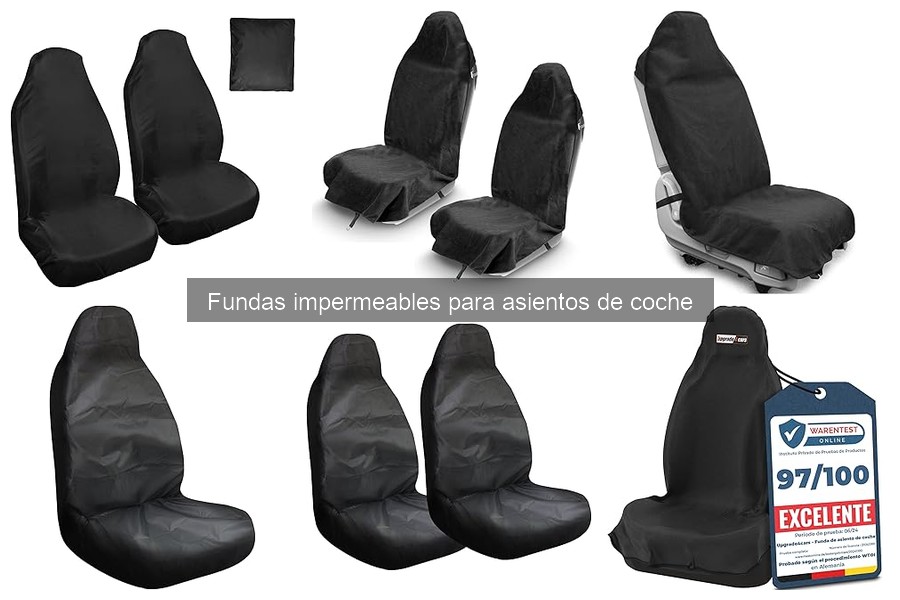 Mejores fundas impermeables para asientos de coche 2023