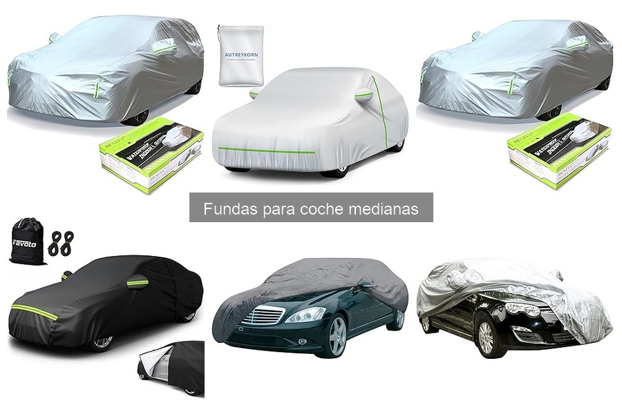 Mejores fundas para coches medianas del 2023: Comparativa