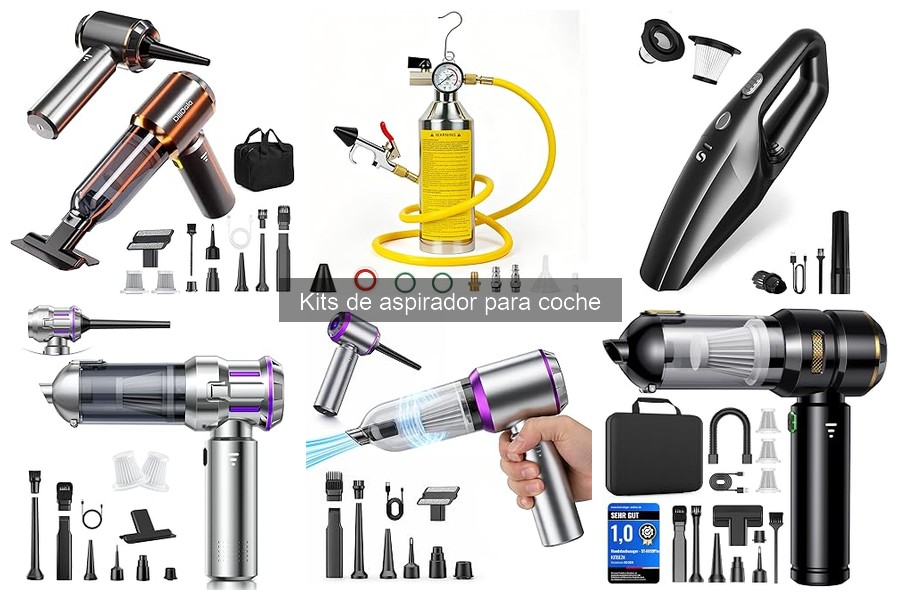 ** Mejores Kits de Aspiradores para Coche en 2023