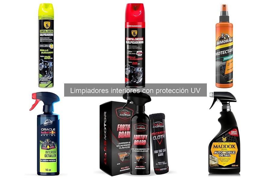Mejores limpiadores interiores con protección UV en 2023