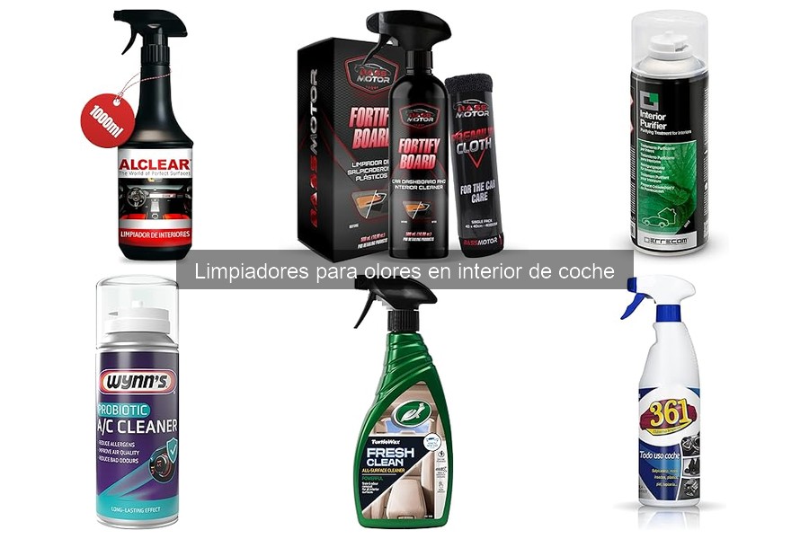 Mejores limpiadores para olores de tabaco en coches