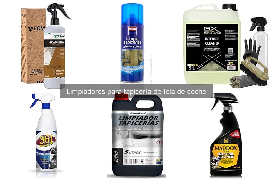 Mejores limpiadores para tapicería de tela: opiniones de usuarios