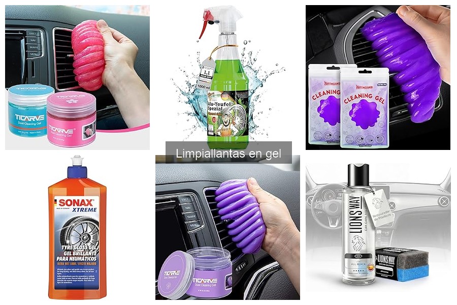 Mejores lugares para comprar limpiador de llantas en gel