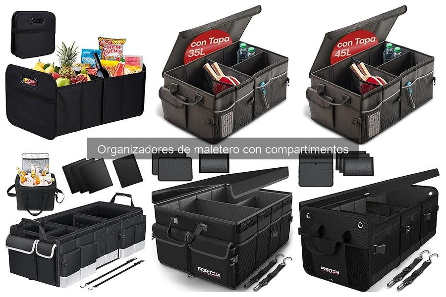 Mejores lugares para comprar organizadores de maletero económicos