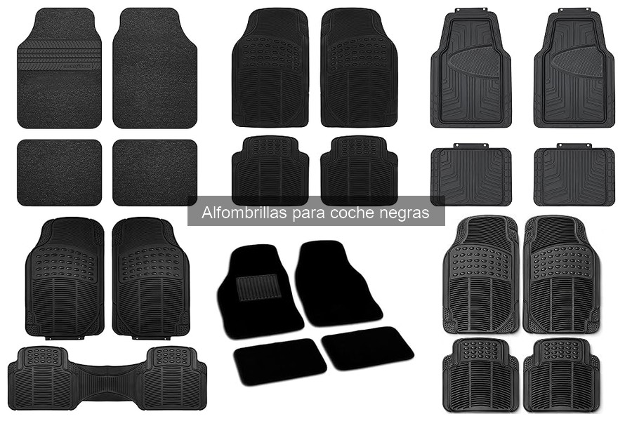 Mejores marcas de alfombrillas para coche negras