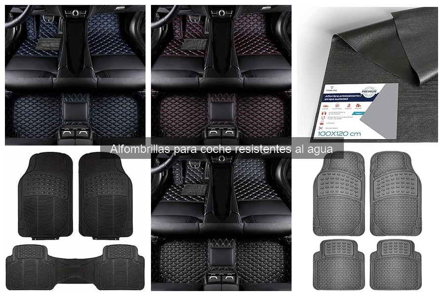 Mejores marcas de alfombrillas resistentes al agua para coche