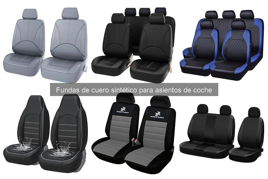 Mejores marcas de fundas de cuero sintético para coche
