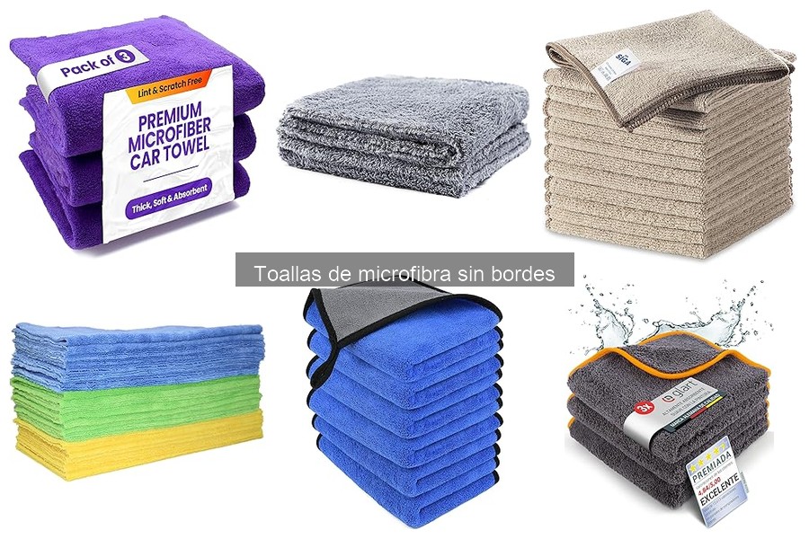 Mejores marcas de toallas de microfibra sin bordes