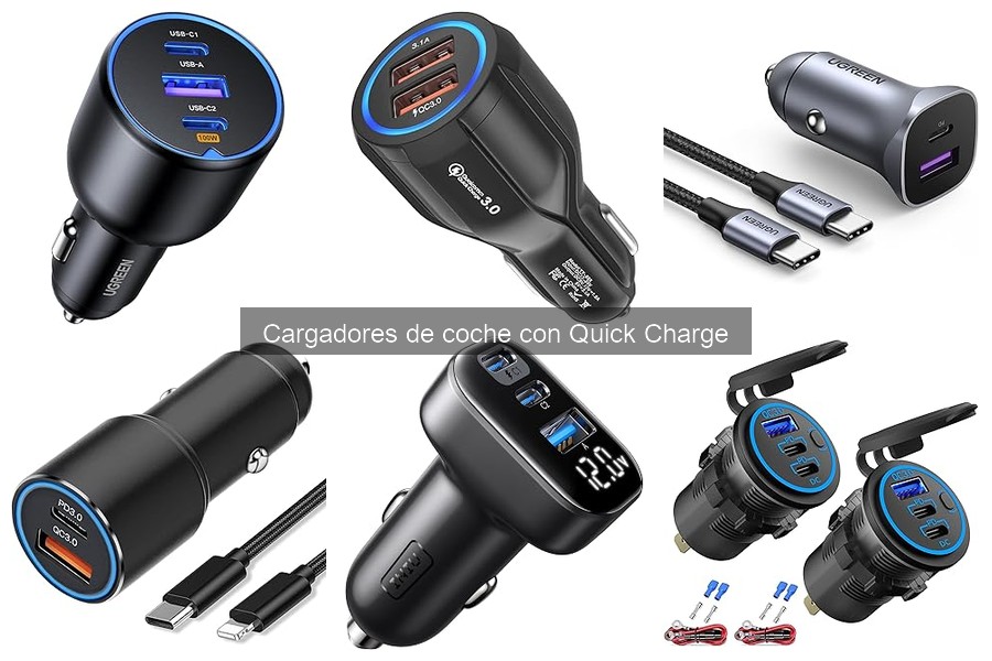 ** Mejores Ofertas de Cargadores de Coche Quick Charge 2023