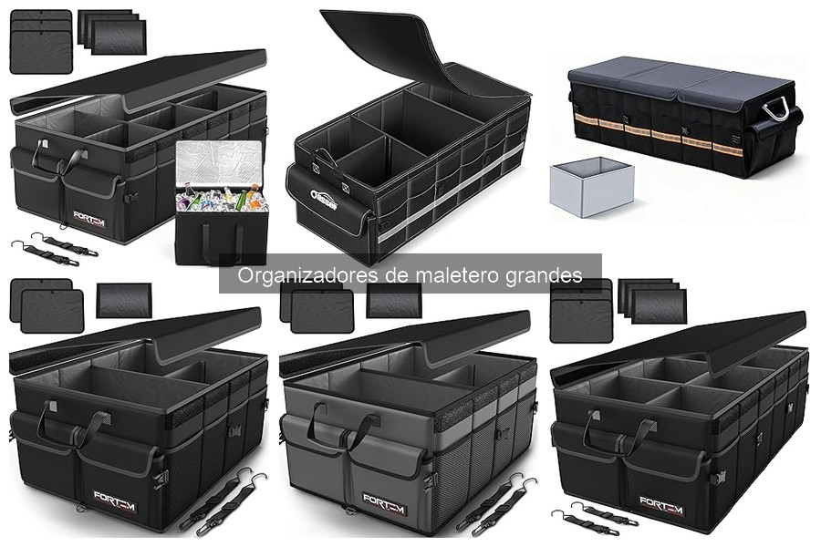Mejores ofertas de organizadores de maletero grandes 2023