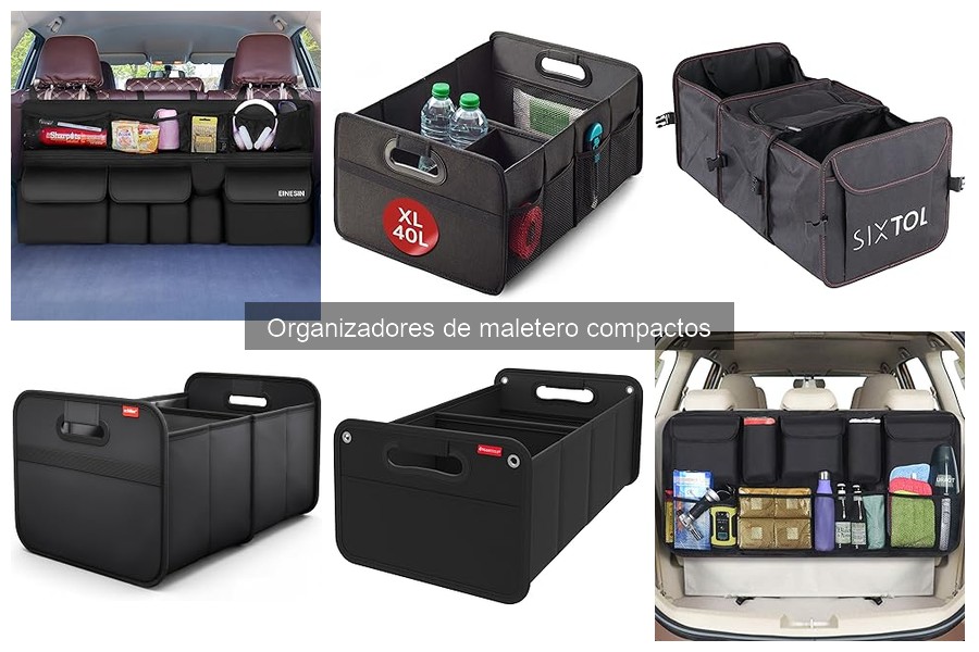 Mejores organizadores de maletero compactos para familias