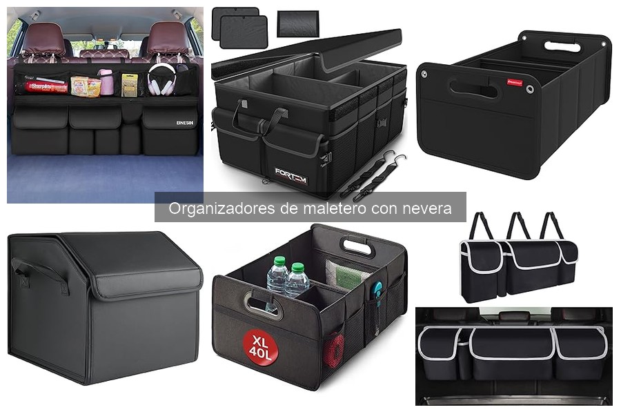 Mejores organizadores de maletero con nevera para familias