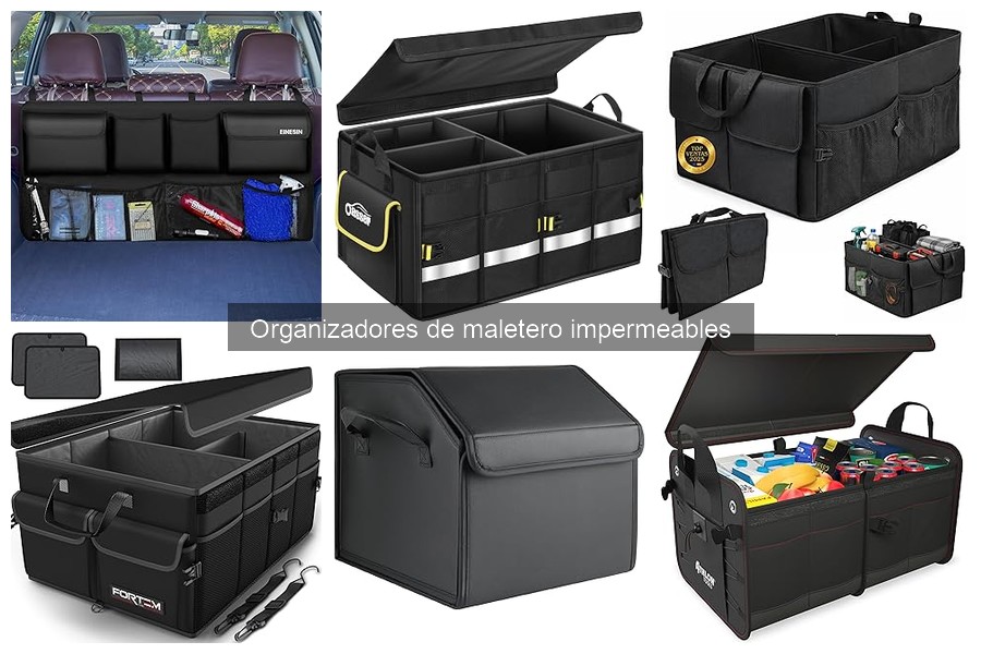Mejores organizadores de maletero impermeables para SUV