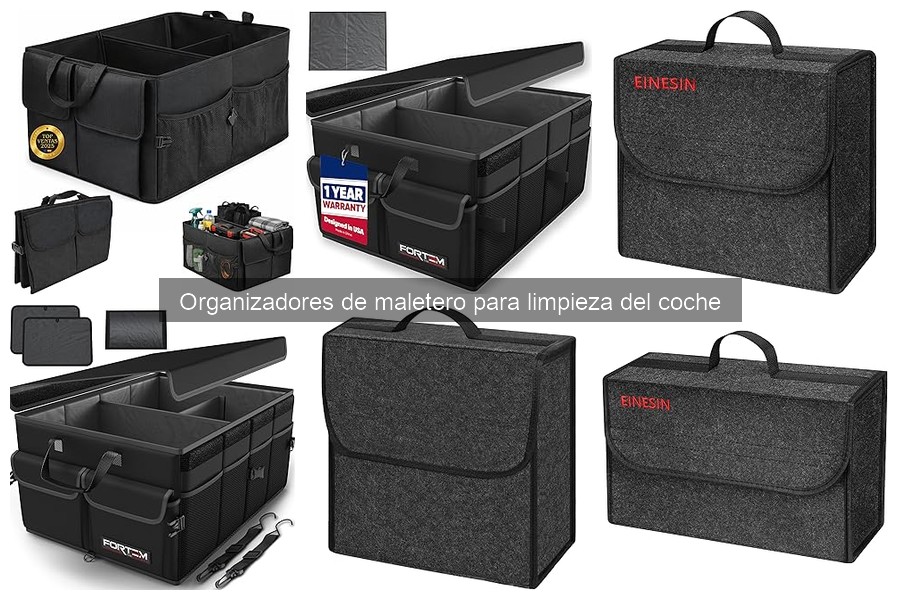 Mejores organizadores de maletero para familias | Comparativa
