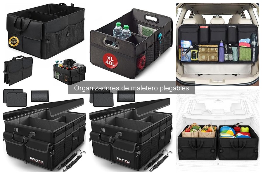 Mejores organizadores de maletero plegables para familias