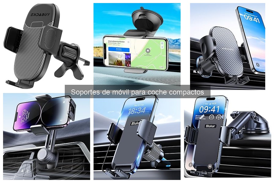 Mejores soportes de móvil compactos para viajes largos