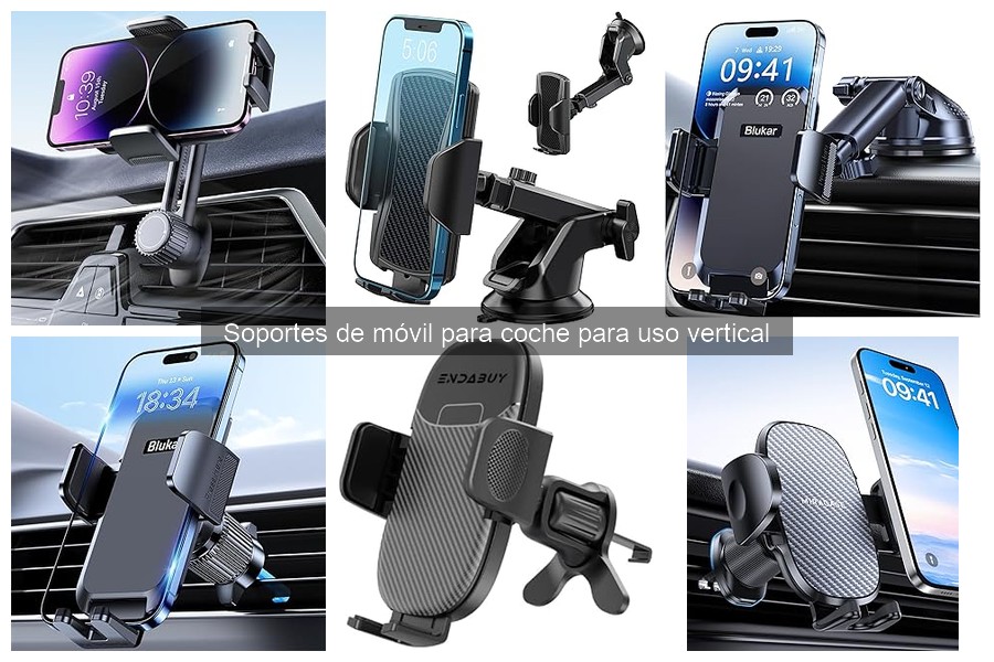 Mejores soportes de móvil para coche en 2023: comparativa