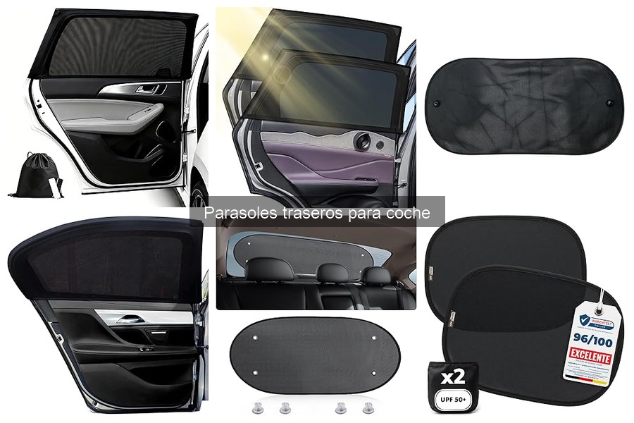 Mejores tiendas online para comprar parasoles traseros de coche
