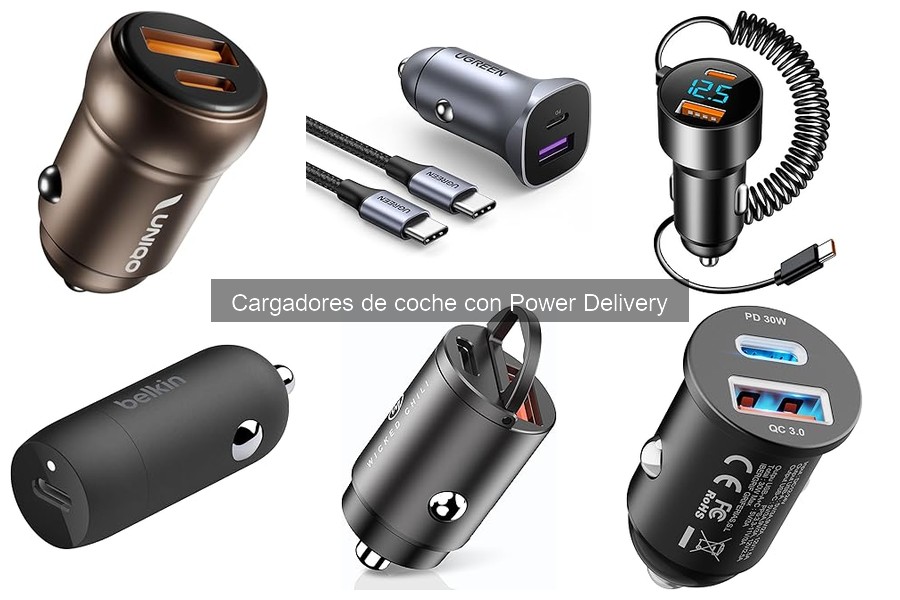 Mejores tiendas para comprar cargadores de coche PD baratos