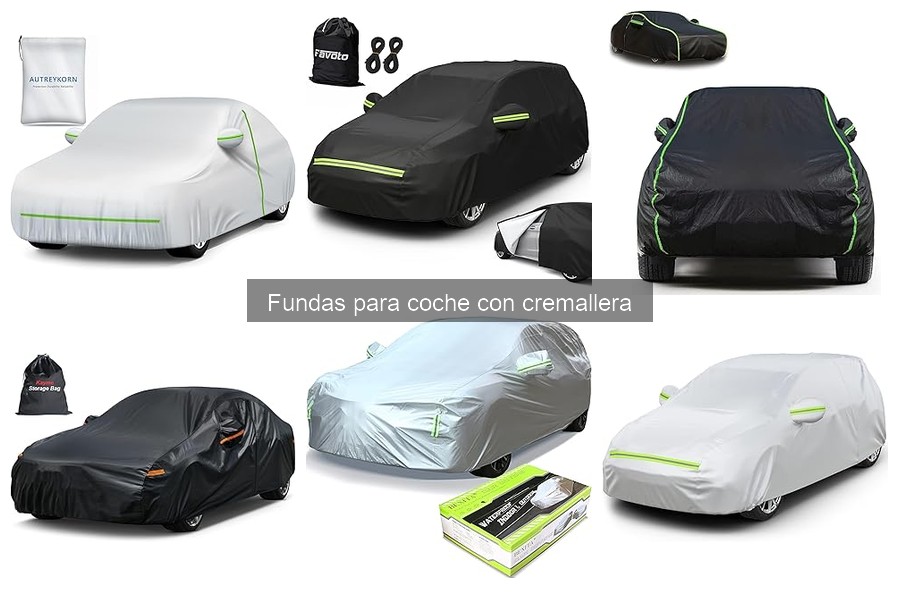 Mejores tiendas para comprar fundas con cremallera para coche