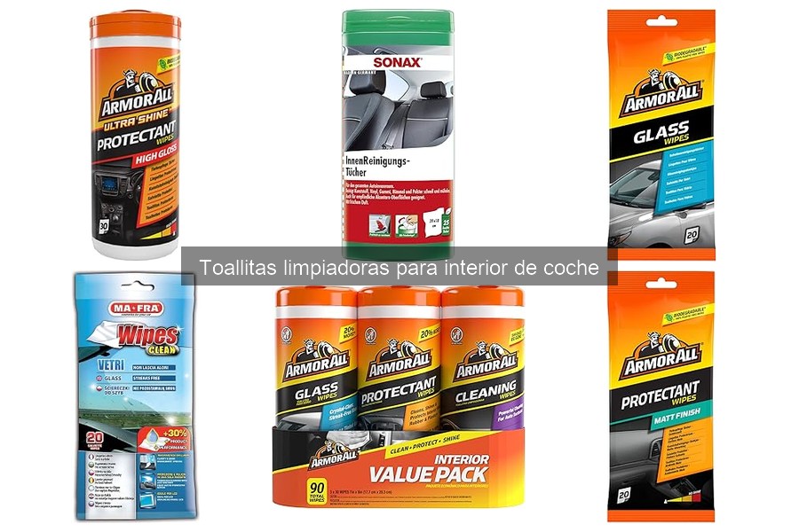 Mejores toallitas limpiadoras para interior de coche