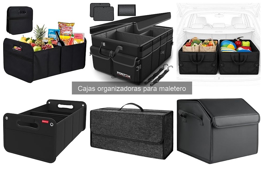 Ofertas en cajas organizadoras para maletero: ¡Aprovecha ya!