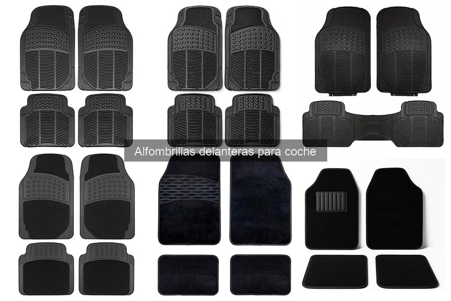 Ofertas irresistibles en alfombrillas delanteras para coche