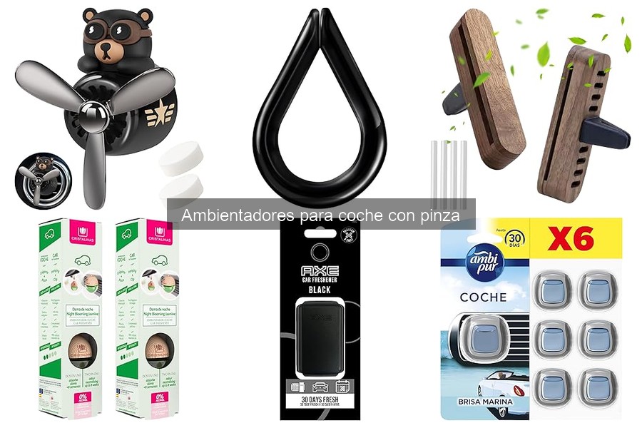 Ofertas y Descuentos en Ambientadores para Coche con Pinza