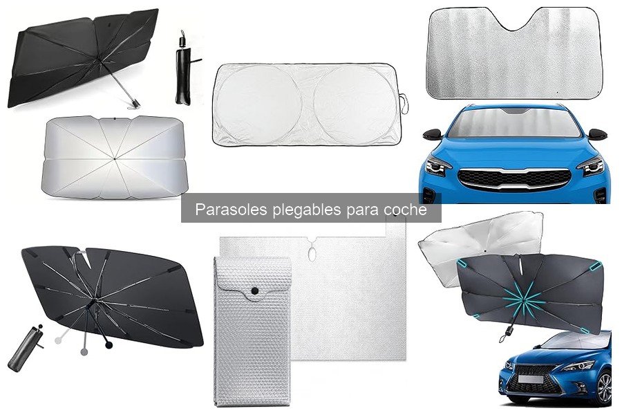 Ofertas y descuentos en parasoles plegables para coche