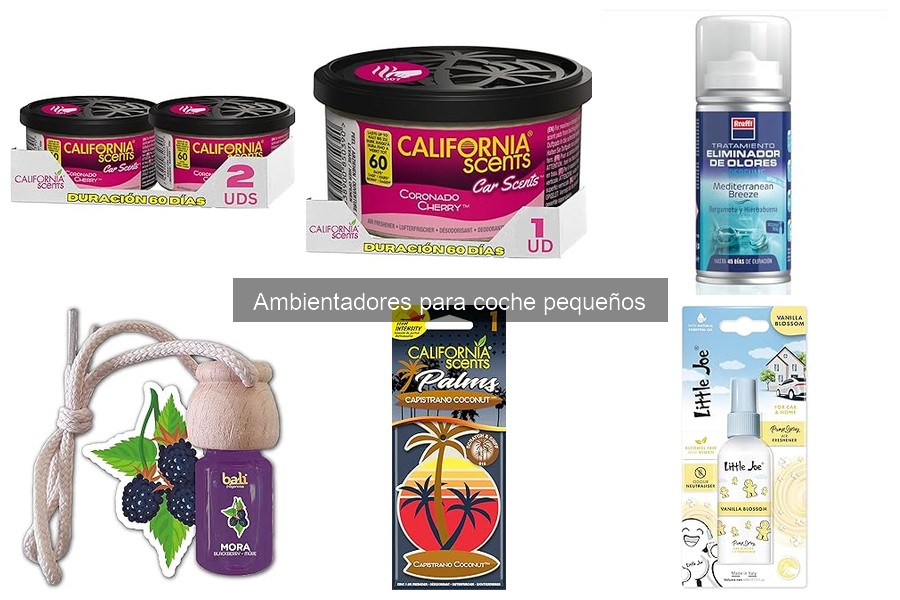 Ofertas y Precios de Ambientadores para Coche Pequeños