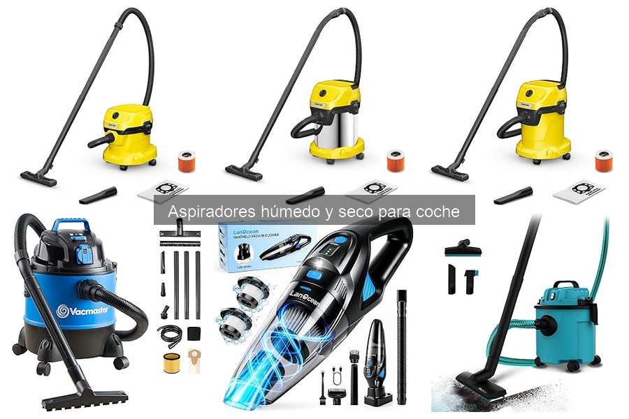 Ofertas y precios de aspiradores húmedo y seco para coche