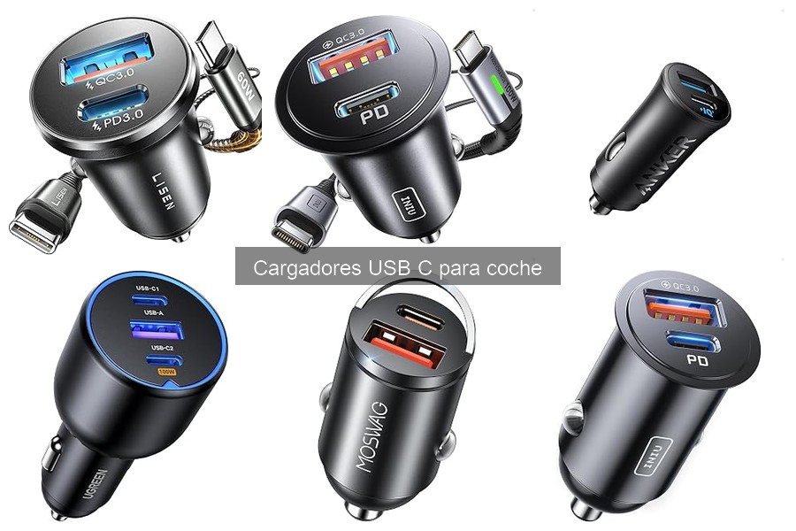 Ofertas y Precios de Cargadores USB C para Coche