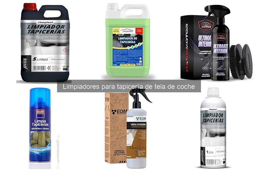Ofertas y precios de limpiadores para tapicería de coche