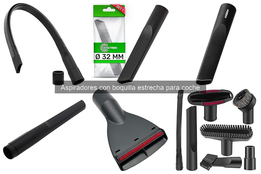 Opiniones de aspiradores con boquilla estrecha para coche