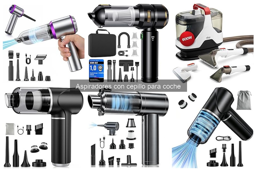 Opiniones de aspiradores con cepillo para coche