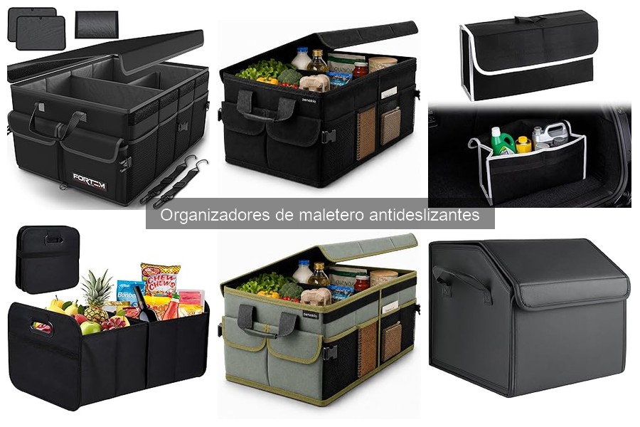 Opiniones de organizadores de maletero antideslizantes
