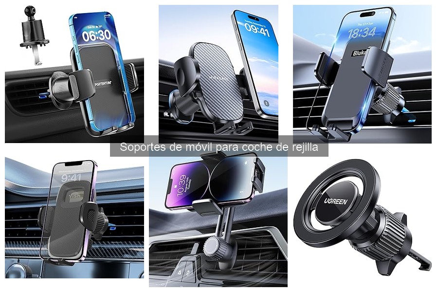 Opiniones de Soportes de Móvil de Rejilla para Coche
